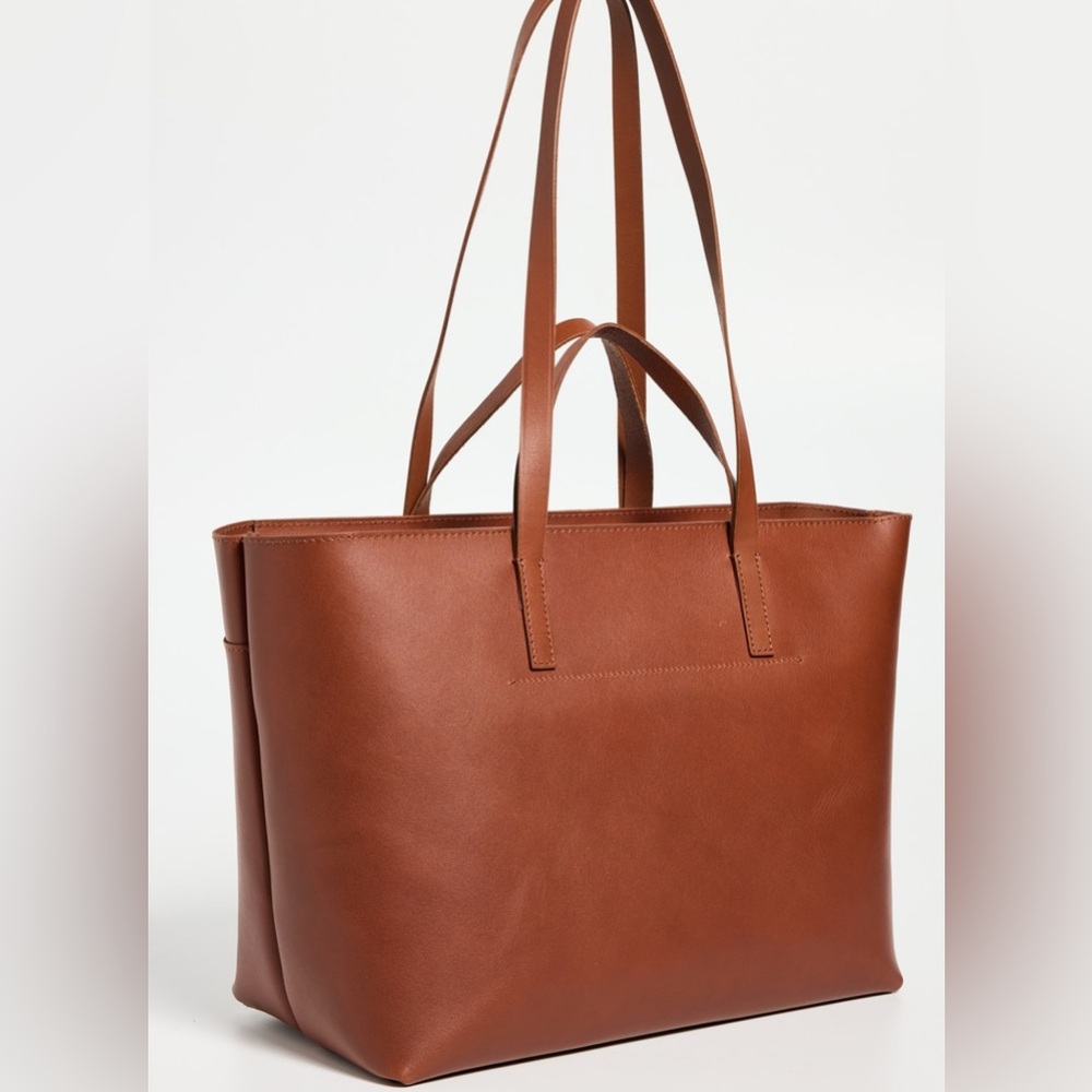 Madewell zip top essential tote leather - Picture 2 of 7